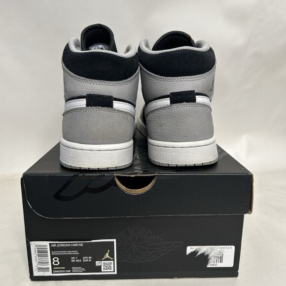 Nike Air Jordan 1 Mid Retro SE “Elephant Toe/Cement Grey” - Picture 4 of 10